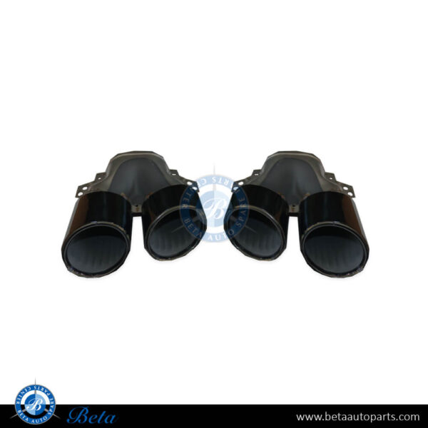 0004901500-0004901600-mercedes-a-cla-class-exhaust-tips-amg-black-china-spare-parts-1.jpg Mercedes A-Class / CLA-Class W177 / C118 / C167 / H247 (2019-Up), Exhaust Tips AMG A45/CLA45/GLE53/GLA45 (Black), China, 0004901500 / 0004901600