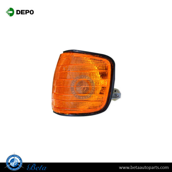 0008208421-mercedes-s-class-w126-corner-lamp-yellow-left.jpg Mercedes S-Class W126 (1985-1992), Corner Lamp - Yellow (Left), Depo, 0008208421