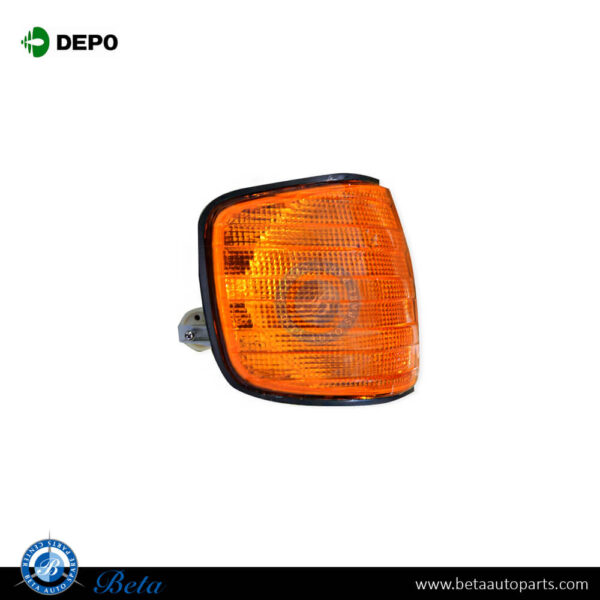 0008208521-mercedes-s-class-w126-corner-lamp-yellow-right.jpg Mercedes S-Class W126 (1985-1992), Corner Lamp - Yellow (Right), Depo, 0008208521