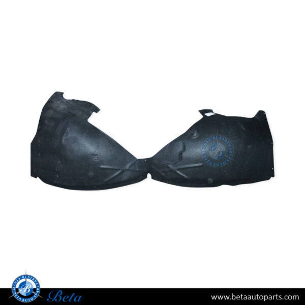 Tesla Model X (2015-2021), Front Wheel Fender Liner Flannel (Right), China, 1034250-00-H