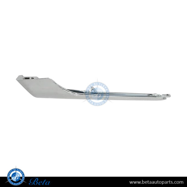 Tesla Model X (2015-2021), Fog Lamp Upper Moulding - Chrome (Right), China, 1049610-00-F
