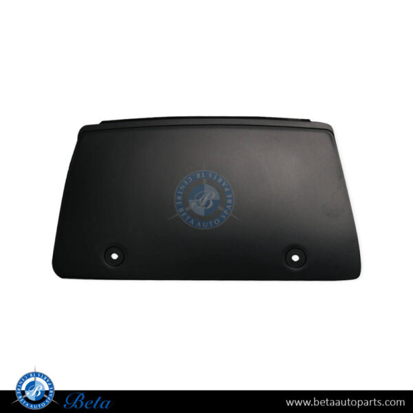 Tesla Model X (2015-2021), Rear Bumper Lower Tow Cover, China, 1058357-99-B / 1058357-00-D