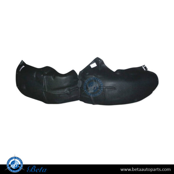 Tesla Model 3 (2017-2023), Rear Wheel Fender Liner Flannel (Left), China, 1081583-00-C