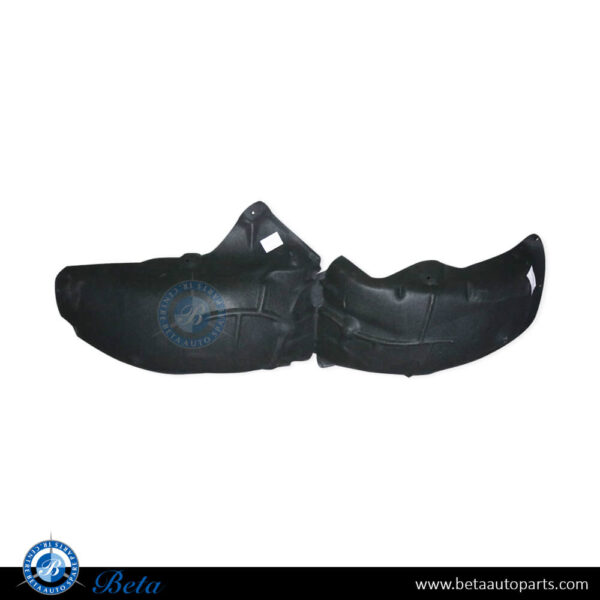 Tesla Model 3 (2017-2023), Rear Wheel Fender Liner Flannel (Right), China, 1081584-00-C