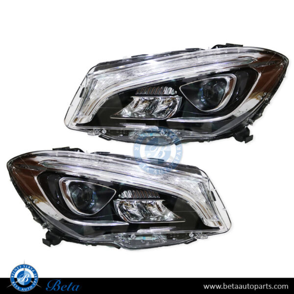 1178204261-1178204961-mercedes-cla-class-c117-headlamp-upgrade-from-xenon-to-2017-led-look-china-spare-parts-1.jpg Mercedes CLA-Class C117 (2013-2018), Headlamp Upgrade from Xenon to 2017 LED Look (Europe Type), China, 1178204261 / 1178204961