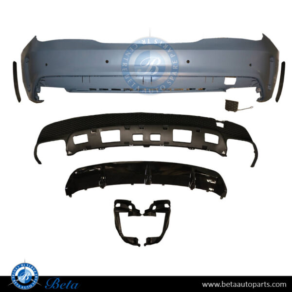 1178805040-mercedes-cla-class-c117-rear-bumper-with-pdc-cla45-amg.jpg Mercedes CLA-Class C117 (2013-2016), Rear Bumper AMG CLA45 with PDC, Taiwan, 1178805040