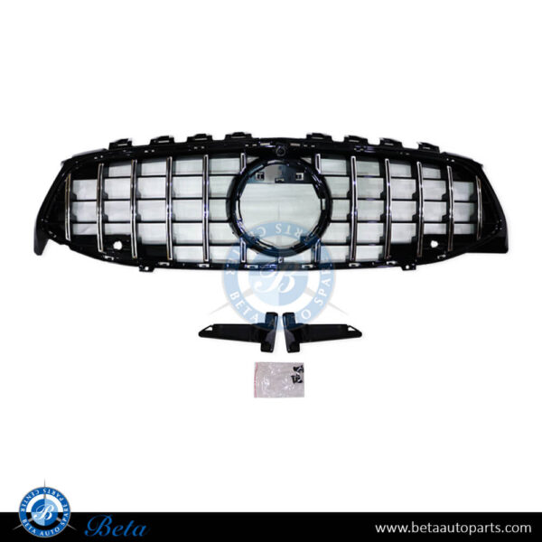 Mercedes CLA-Class C118 (2019-Up), Radiator Grille GT Look (Black and Chrome), China