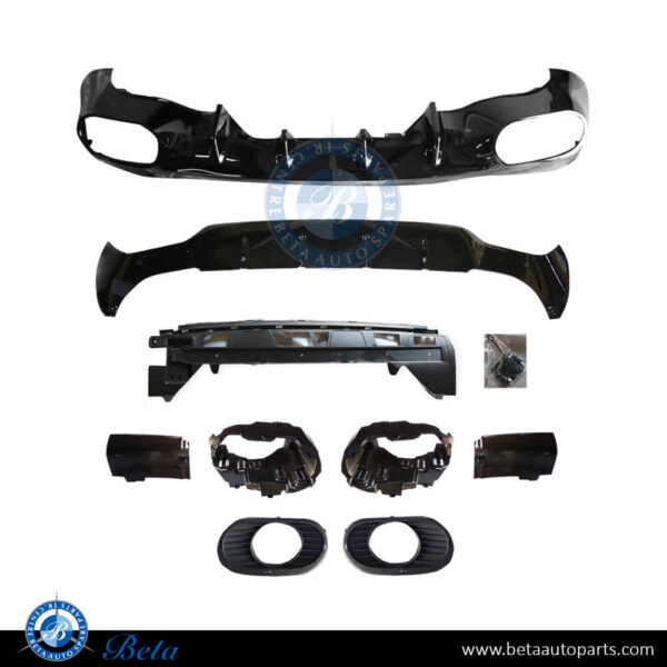 Mercedes CLA-Class C118 (2019-Up), Rear Diffuser AMG Cla35 for Normal AMG (Black), China, 1188850402