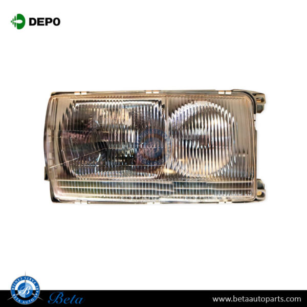 1238205259-mercedes-e-class-w123-headlamp-right.jpg Mercedes E-Class W123 (1976-1985), Headlamp (Right), Depo, 1238205259