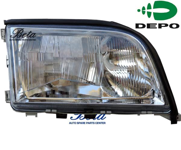 1387356483W14020HEADLIGHT20RH20copy-2.jpg Mercedes S-Class W140 (1993-1998), Headlamp - Crystal (Right), Depo, 1408207461
