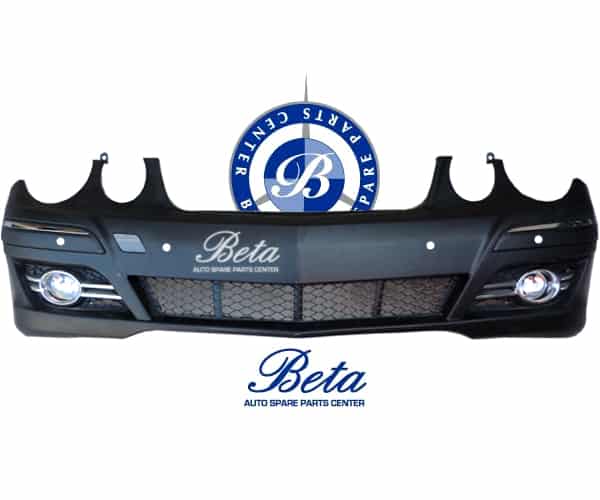 1387639683W21120FRONT20BUMPER20174020copy-2.jpg Mercedes E-Class W211 (2006-2009), Front Bumper Avantgarde/Elegance with PDC without Washer, Taiwan, 2118801740