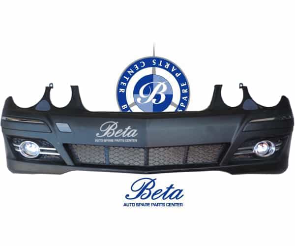 1387642369W21120FRONT20BUMPER20164020copy-2.jpg Mercedes E-Class W211 (2006-2009), Front Bumper Avantgarde/Elegance without PDC with Washer, Taiwan, 2118801640