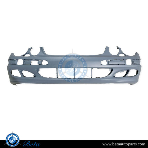 Mercedes E-Class W211 (2003-2005), Front Bumper with Washer Elegance/Classic, Taiwan, 2118800140