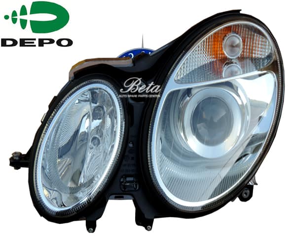Mercedes E-Class W211 (2003-2005), Headlamp (Left), Depo, 2118200161