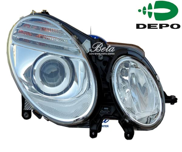 1387898909W21120HEAD20LIGHT20DEPO20NORMAL20RIGHT202007-20copy-2.jpg Mercedes E-Class W211 (2006-2009), Headlamp (Right), Depo, 2118203061