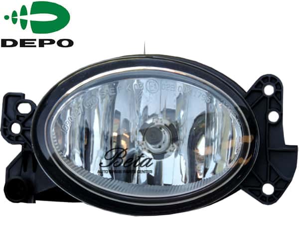 Mercedes X164 / W164 / W219 / W203 / W204 / W211  (2005-2012), Fog Lamp - Oval (Left), Depo, 1698201556
