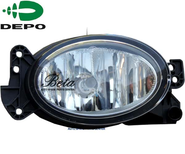 Mercedes X164 / W164 / W219 / W203 / W204 / W211  (2005-2012), Fog Lamp - Oval (Right), Depo, 1698201656