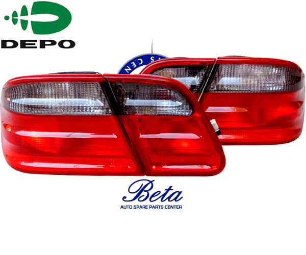 Mercedes E-Class W210 (2000-2002), Tail Lamp (Red & Smoke), Depo