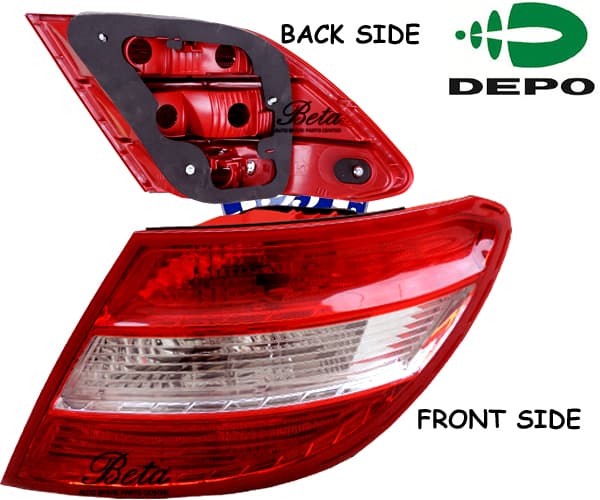 1388998078W20420NORMAL20200720RG20copy-1.jpg Mercedes C-Class W204 (2008-2010), Tail Lamp (Right), Depo, 2048200264