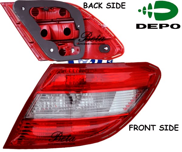 1389013509W20420NORMAL20SMKE20200720RH20copy-1.jpg Mercedes C-Class W204 (2008-2010), Tail Lamp (Right), Depo, 2048203064