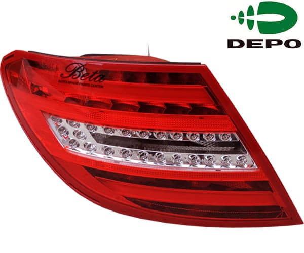 Mercedes C-Class W204 (2011-2014), Tail Lamp (Left), Depo, 2048205464 / 2049060203