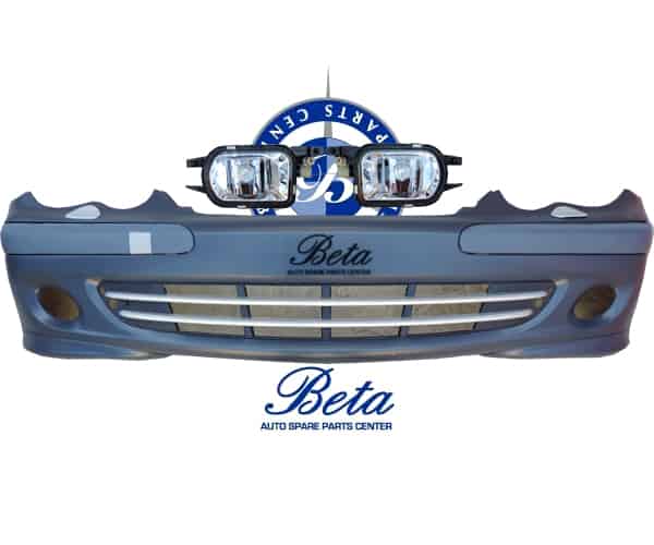 Mercedes C-Class W203 (2005-2007), Front Bumper with Washer, Taiwan, 2038853125