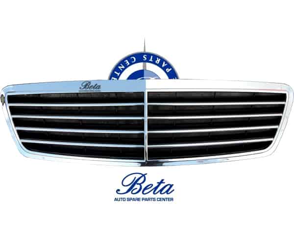 Mercedes C-Class W203 (2001-2004), Radiator Grille (Black), Taiwan, 2038800183