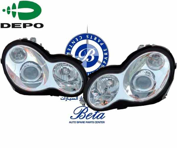Mercedes C-Class W203 (2001-2004), Headlamp M Performance, Depo