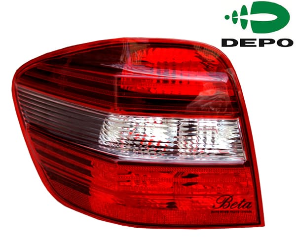 1394268537W16420TAIL20LAMP20UQ220LH20copy.jpg Mercedes ML-Class W164 (2005-2008), Tail Lamp - Black (Left), Depo, 1648202164 / 1648203964 / 1648202164