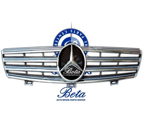 Mercedes CLS-Class W219 (2004-2007), Radiator Grille with Chrome (Silver), Taiwan, 2198800083