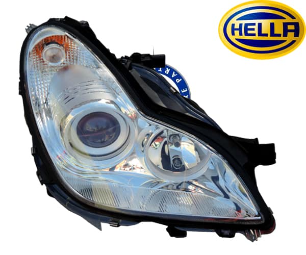 Mercedes CLS-Class W219 (2004-2007), Headlamp (Right), Hella, 2198200261