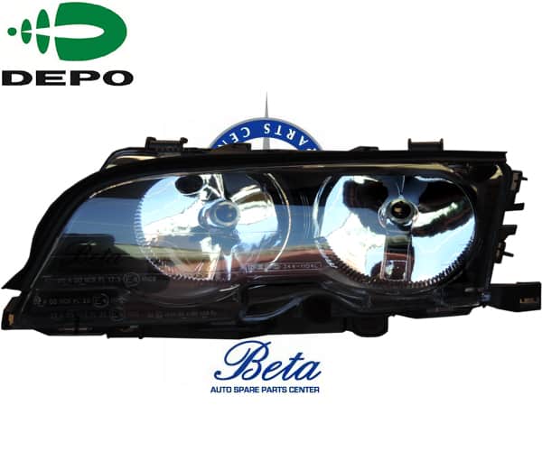 BMW 3 Series E46 (1998-2004), Headlamp (Left), Depo, 6904275