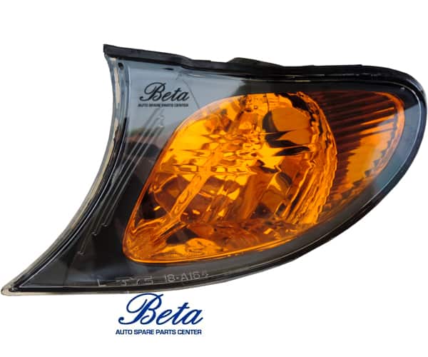 BMW 3 Series E46 LCI (2002-2004), Corner Lamp - Black and Yellow  (Left), Depo, 7165847
