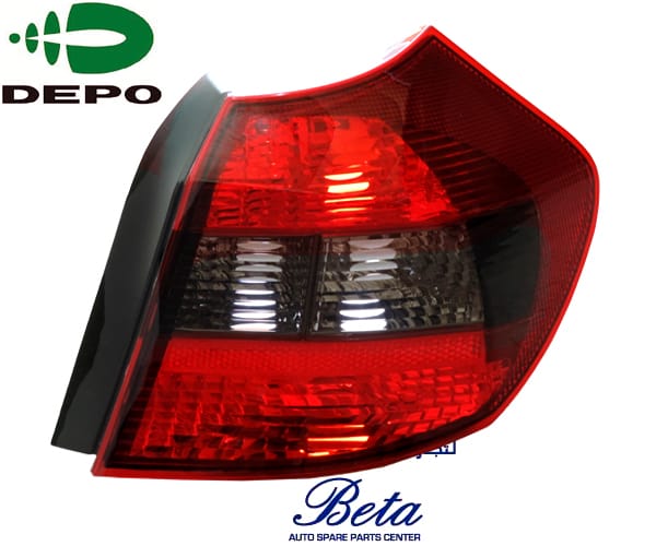 BMW 1 Series E87 (2004-2011), Tail Lamp - Smoke (Right), Depo