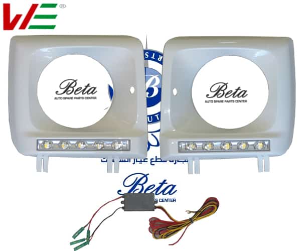 1424587528W46320H-L20LED20COVER20WHITE20N-M20copy.jpg Mercedes G-Class W463 (1992-2017), Headlamp Frames AMG G63/G65 (White), Taiwan, 4638840174 / 4638840274