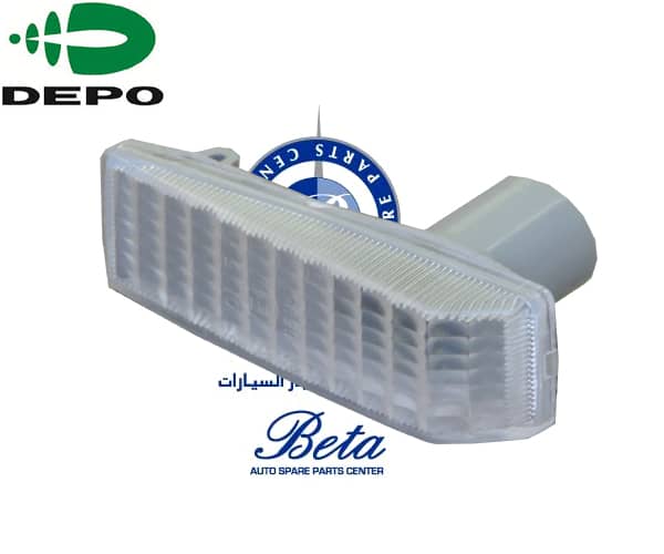 Mercedes E-Class / S-Class W124 / W140 (1986-1998), Side Lamps (Yellow), Depo, 1248200421