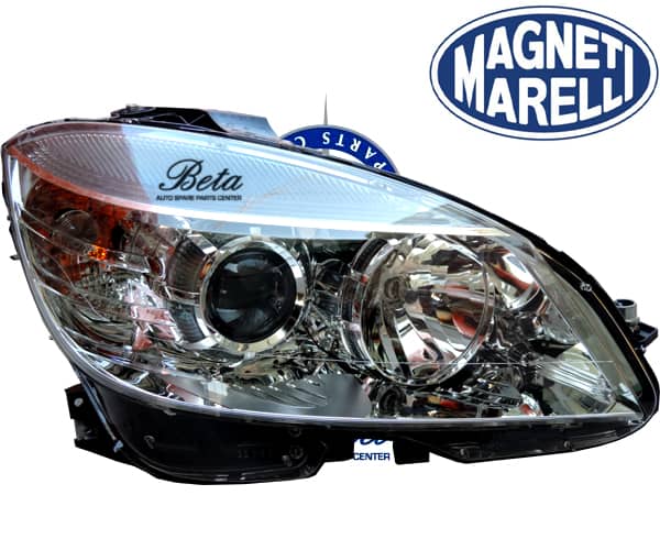 Mercedes C-Class W204 (2008-2010), Headlamp Normal (Right), Magneti Marelli, 2048200661