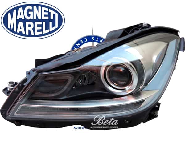 Mercedes C-Class W204 (2011-2014), Headlamp Xenon (Left), Magneti Marelli, 2048203539