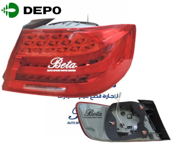 BMW 3 Series E92 LCI (2009-2011), Tail Lamp (Right), Depo, 63217251958