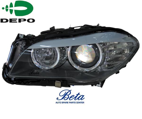 BMW 5 Series F10 (2010-2013), Headlamp Normal (Left), Depo, 7203239
