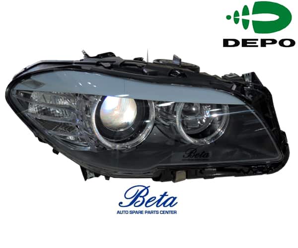 BMW 5 Series F10 (2010-2013), Headlamp Normal (Right), Depo, 7203240
