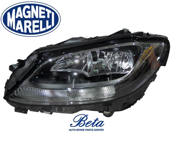 1451811566W20520HEADLIGHT20NORMAL20LH2071-20320copy.jpg Mercedes C-Class W205 (2015-2018), Headlamp Normal (Left), Magneti Marelli, 2058200161