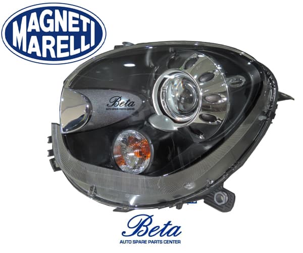 Mini Countryman R60 (2010-2013), Headlamp Xenon -Black (Left), Magneti Marelli, 9808261