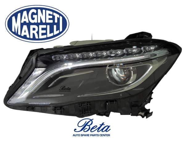 Mercedes GLA-Class X156 (2014-2016), Headlamp Xenon with LED (Left), Magneti Marelli, 1569061700 / 1569063100
