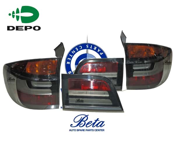 BMW X5 E70 (2007-2010), Tail Lamp LED (Smoke), Depo