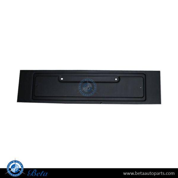 Tesla Model Y (2020-Up), Front License Plate, China, 1493099-00-B