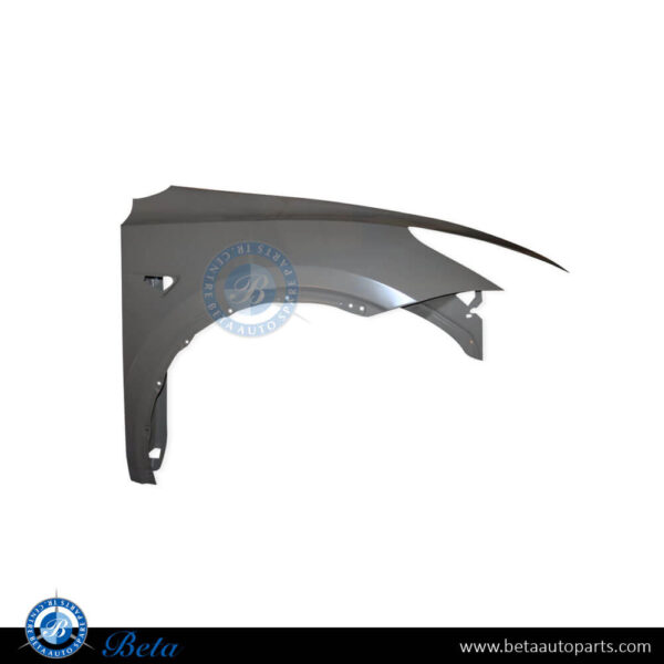 Tesla Model Y (2020-Up), Front Fender (Right), China, 1493452-EC-C / 1493452-S0-A