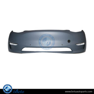 Tesla Model Y (2020-Up), Front Bumper, China, 1493736-S0-B