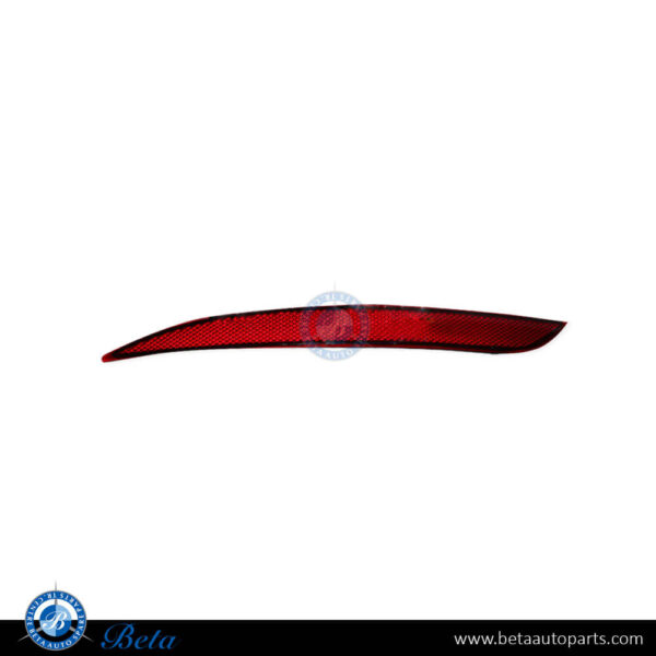Tesla Model Y (2020-Up), Rear Bumper Reflector - USA Type (Left), China, 1495817-00-C