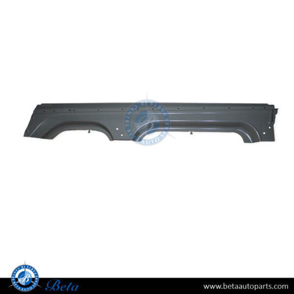 Tesla Model Y (2020-Up), Door Lower Side Skirt - Iron (Left), China, 1497740-00-C